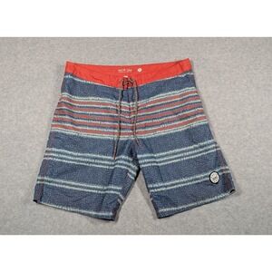 Katin USA Men Shorts 33x8‎ Bermuda Swim Trunks Striped Surf Unlined Beach